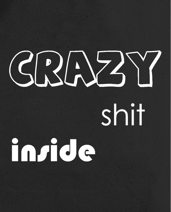 Crazy shit inside Krepšys